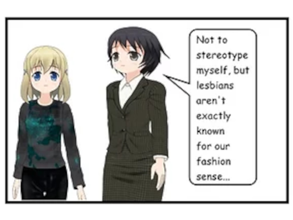 Not to stereotype myself