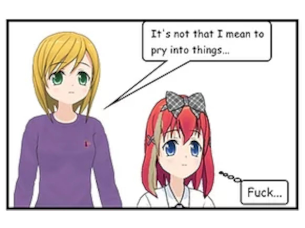 Not that I mean to pry