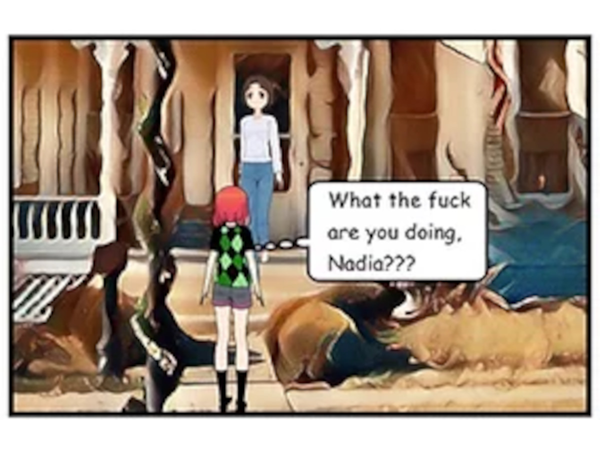 WTF are you doing, Nadia...