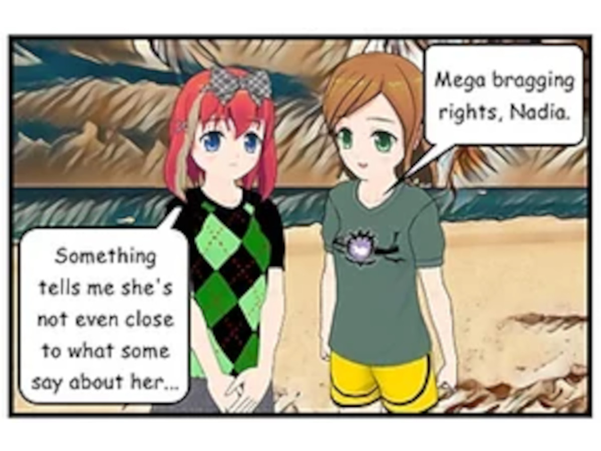 Mega bragging rights, Nadia