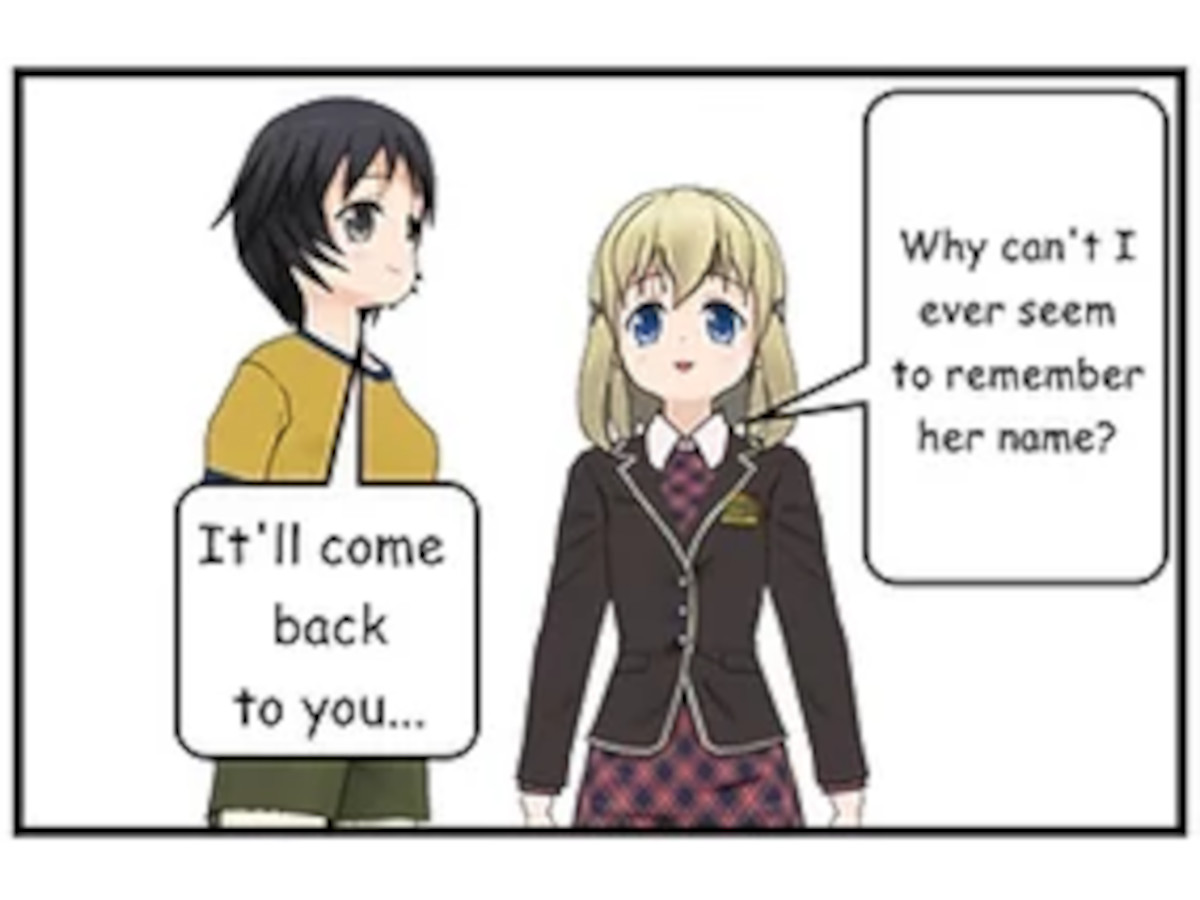 Why can't I ever seem to remember her name