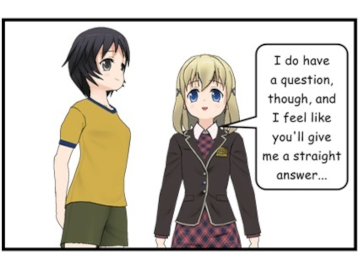 I do have a question though...
