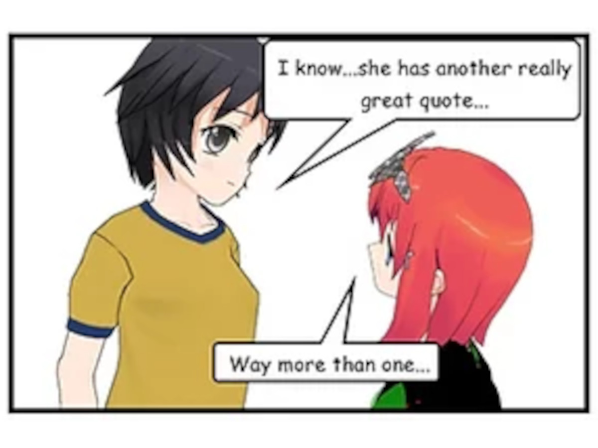 She has another really great quote