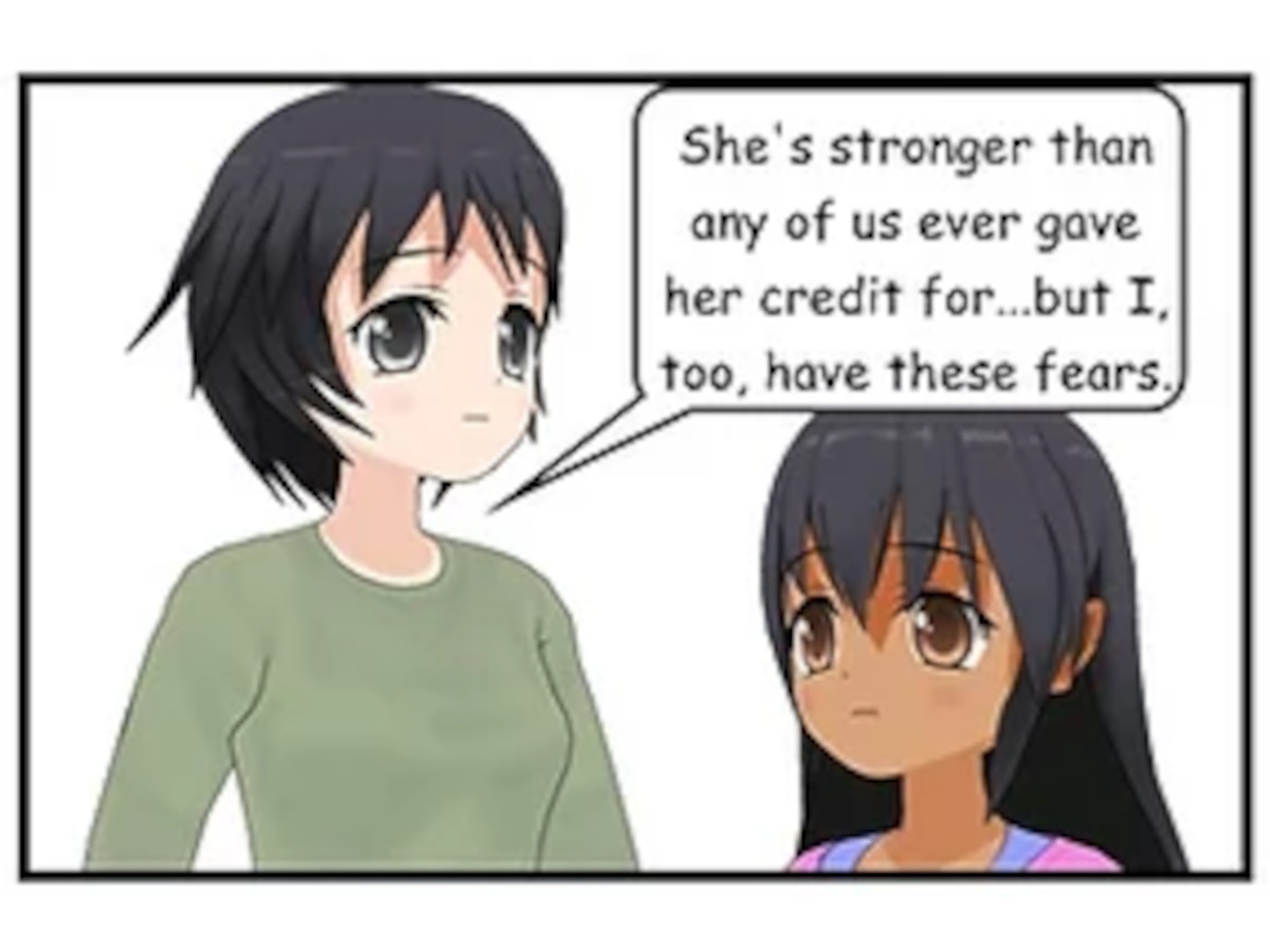 She's stronger than any of us gave her credit for...