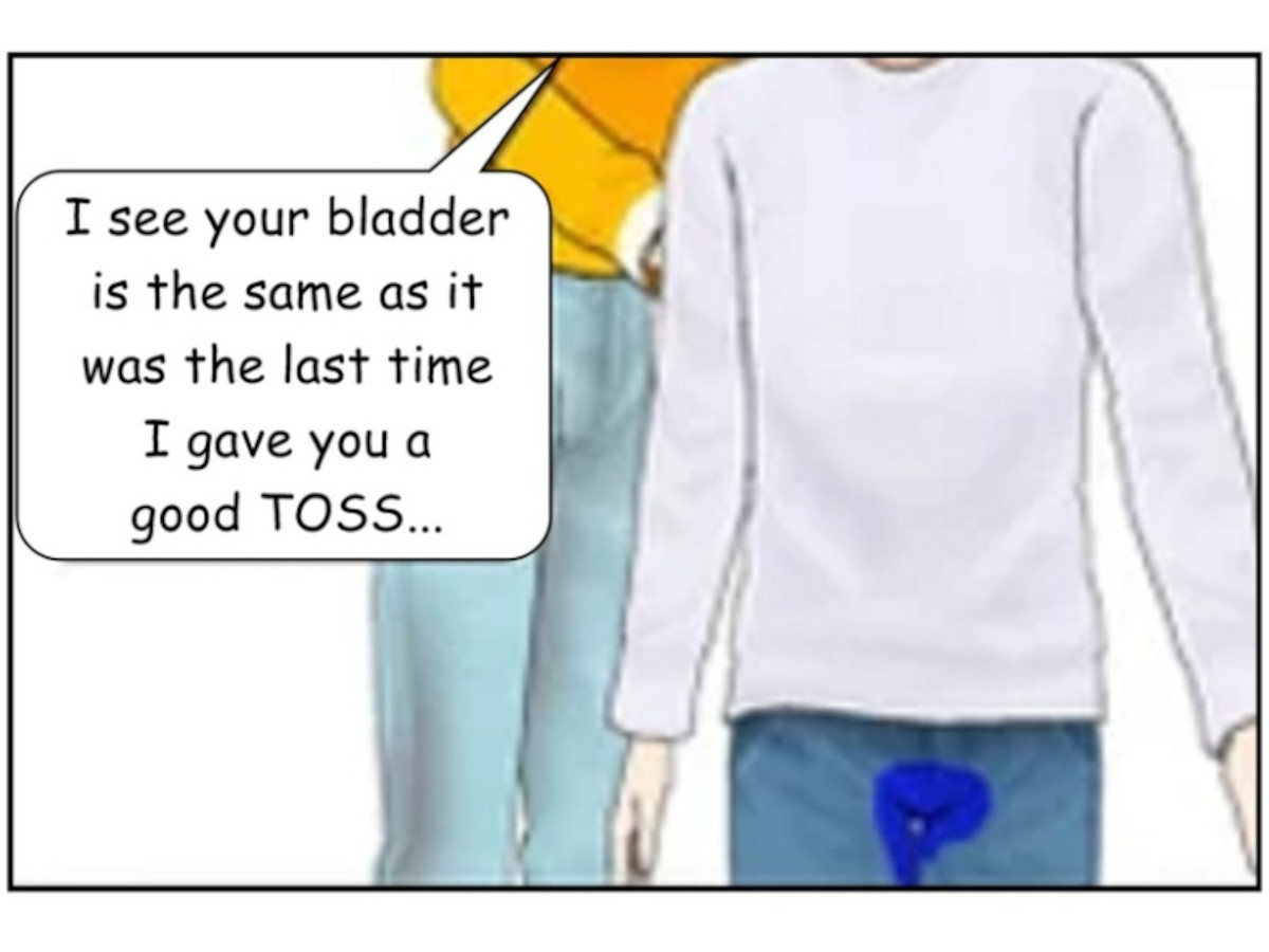 GRETA: I see your bladder's the same as the last time we crossed paths...