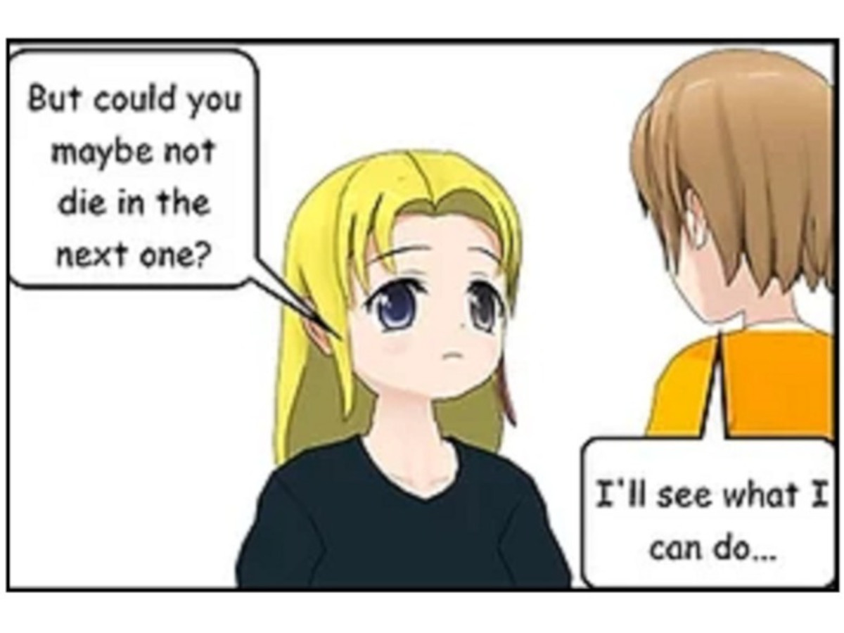 LENORE: But could you maybe not die in the next one? GRETA: I'll see what I can do...