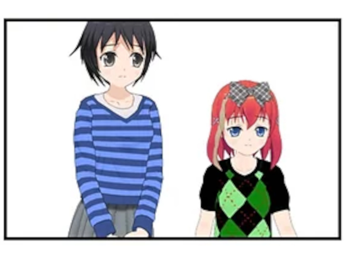 024_006 – Nadia and the dark-haired girl stand together quietly after Percy collapses motionless.