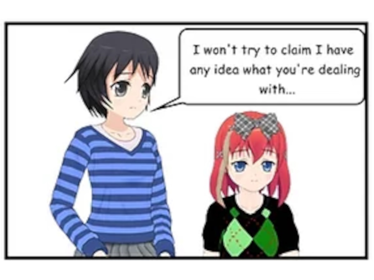 SASHA: I won't try to claim I have any idea what you're dealing with...