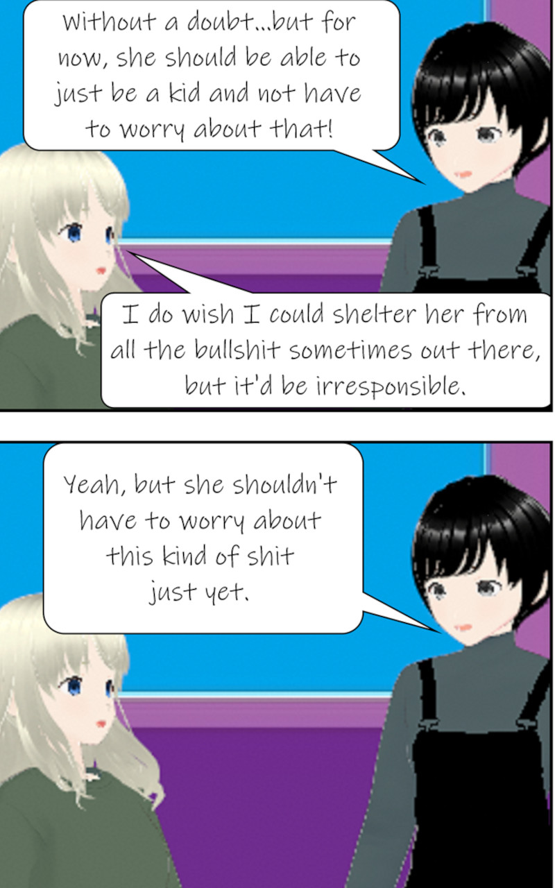 You seem nice but troubled about something