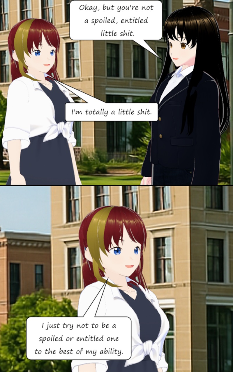 You seem nice but troubled about something