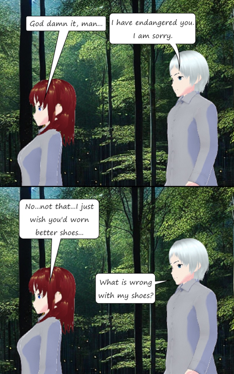 You seem nice but troubled about something