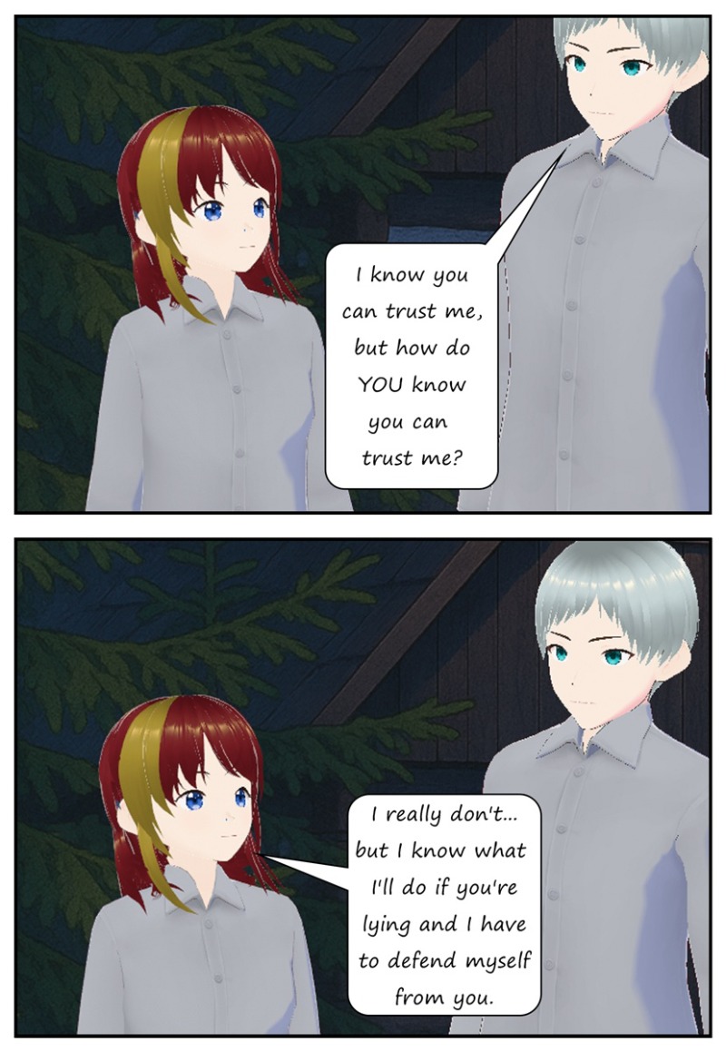 You seem nice but troubled about something